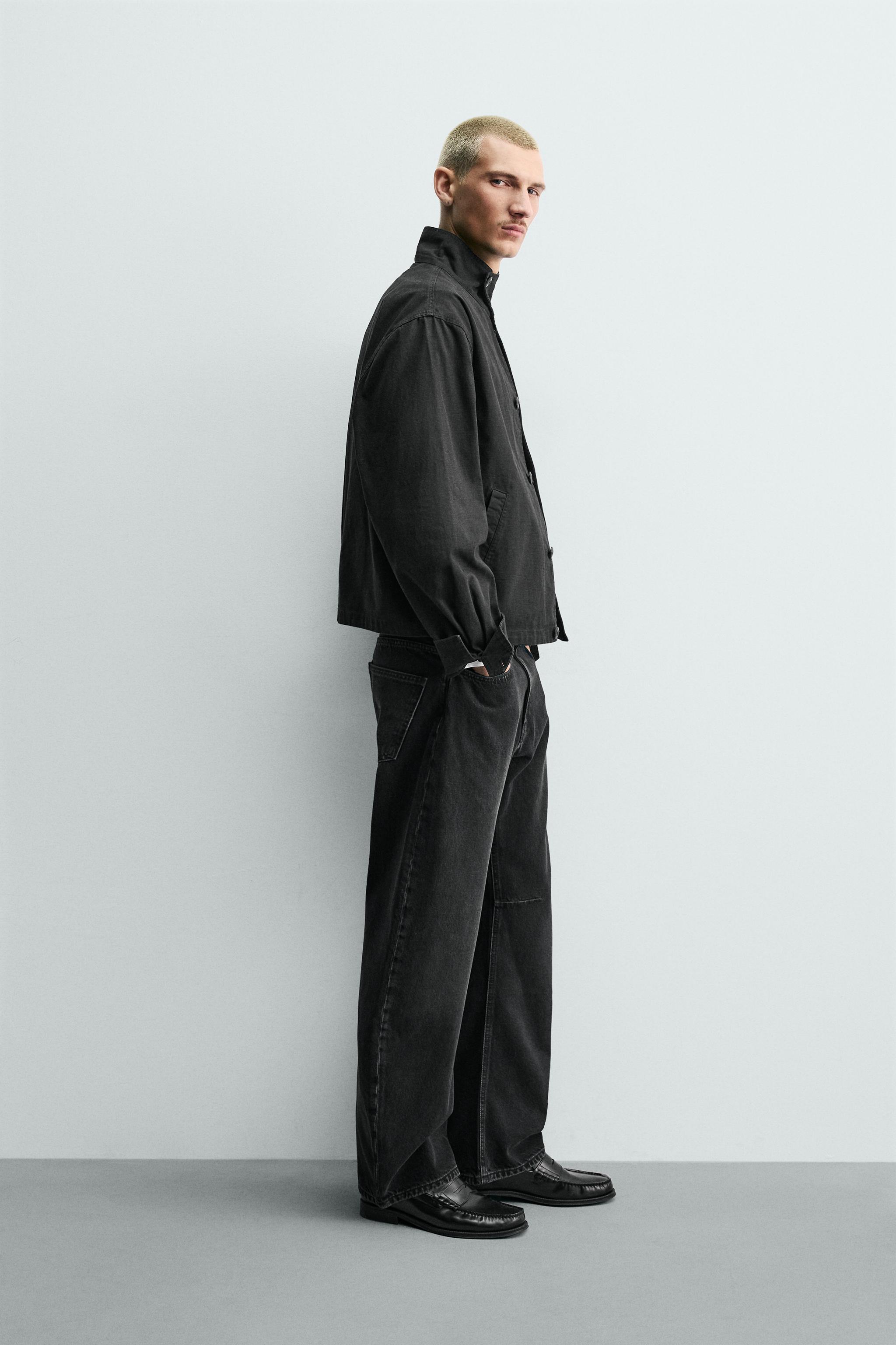 RELAXED BARREL FIT JEANS